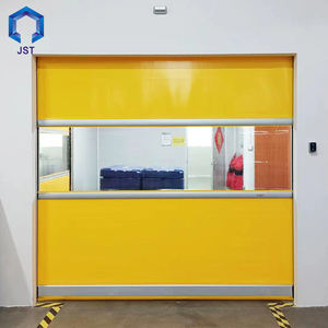 Porte en PVC aseptique <span class=keywords><strong>pharmaceutique</strong></span> personnalisée à grande vitesse, multi-type d'alliage d'aluminium durable, ouverture automatique pour l'intérieur de l'usine - Product Image 1