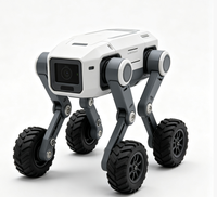 Robot quadrupède à roues