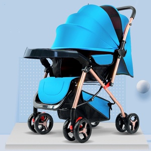 Sortez votre bébé promener. Cette poussette peut être utilisée en position assise ou allongée et peut être pliée. - Product Image 2