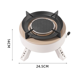 Estufa de Gas Portátil Tipo Split para Acampar al Aire Libre, Plegable, Resistente al Viento, de Metal, de Una Pieza, para <span class=keywords><strong>Isobutano</strong></span>/Butano/Propano, para Todas las Estaciones - Product Image 6