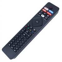 جهاز تحكم عن بعد بديل لتلفزيون فيليبس NH800UP RF402A-V14 (تحكم صوتي، VUDU)