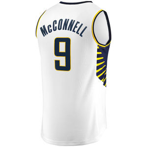 Indiana para Hombre # Camiseta de Baloncesto T.J. McConnell Número 9, Bordada, Uniforme Cosido, Edición Ciudad para Adultos, Logos, Talla Grande, Transpirable - Product Image 3