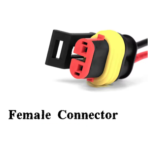 2 Pin Way Waterproof Automotive Connector 22AWG macho e fêmea docking Connector Waterproof Car Wire Cable - Product Image 3
