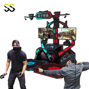 Quảng Châu panyu hai cầu thủ VR chụp vui chơi giả lập 9D VR súng bắn Arcade VR lửa thực tế ảo Trò chơi máy - Product Image 1
