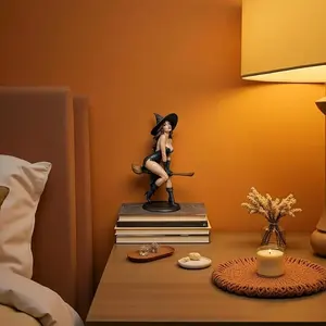 गर्म बिक्री सेक्सी हेलोलीन चुड़ैल मूर्ति हाथ खींचा राल शिल्प घर सजावट शिल्प - Product Image 2