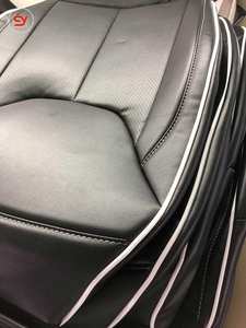 Tam set su geçirmez dikiş elmas işlemeli tasarım deri araba koltuğu kapakları <span class=keywords><strong>jeep</strong></span> wrangler JK için - Product Image 5