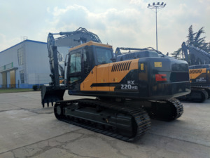 Hot Sale High Performance HX220HD 22 Ton Crawler Excavator Best Price Factory Supply Reliable Heavy Duty Earthmoving <b>Machine</b> - Product Image 4