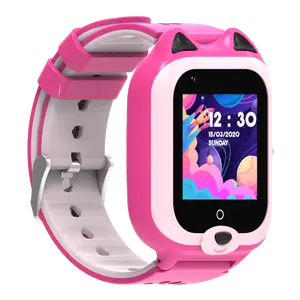 Short time delivery Wonlex 4g KT24s kids smartwatch multinational language option LBS+GPS+WIFI multiple location SIM card