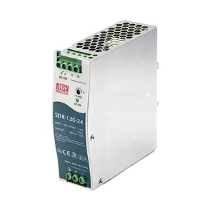 Có nghĩa là SDR-120-24 tốt, 91% Eff., PFC, 24V 5A 120W, công nghiệp Din Rail cung cấp điện, tự động hóa và hệ thống điều khiển - Product Image 5