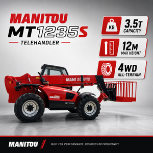 Chariot <span class=keywords><strong>télescopique</strong></span> <span class=keywords><strong>Manitou</strong></span> MT1235S d'occasion, 3,5 tonnes, hauteur de levage 12 m |   Chariot <span class=keywords><strong>télescopique</strong></span> robuste et fiable pour la construction et l'agriculture - Product Image 2