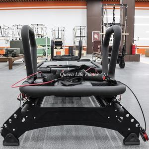 मेगारी लक्जरी बहु कार्यात्मक संतुलन प्रशिक्षण योग काले एल्यूमीनियम पाइलेट्स रीपूर्व मशीन मेगास्टार - Product Image 3