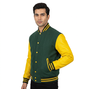 Chaqueta Varsity Unisex de Lana Personalizada en Tallas Grandes, Último Estilo, Alta Calidad, Chaqueta Varsity de Primera Calidad - Product Image 1