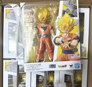 Figura de PVC Original S.H.Figuarts SHF Z Super Saiyan Son <span class=keywords><strong>Goku</strong></span> 3.0, Los <span class=keywords><strong>Juegos</strong></span> Comienzan, Modelo de Juguete - Product Image 1