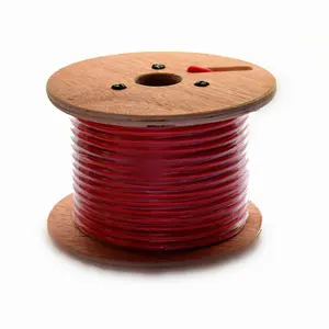 AS/NZS-Cable de alarma de fuego de PVC, cobre trenzado estañado estándar 4C * 18AWG, sin blindaje, Rojo