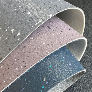 Alfombra de PVC de Diseño Nuevo y Premium, Rollo de Alfombra para Autobús de Color Gris Tránsito, con Carburo de Silicio y Linóleo - Product Image 2