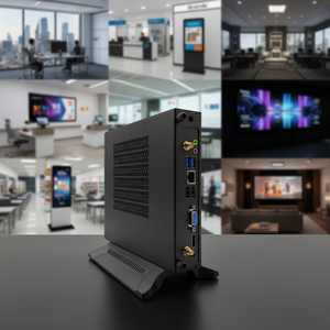 Mini PC Empresarial OEM Intel I5-6200U/7200U/8250U |   Mini Computadora de Escritorio DDR4 8G 4K con Ventilador |   Windows/Linux |   Soporte de Expansión M.2 - Product Image 3