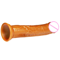 Vibromasseur gode réaliste énorme en Silicone TPE lesbienne avec ventouse jouet sexuel adulte doux pour les godes de gelée de fête des femmes