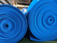 Feuilles d'éponge en silicone bleu résistantes aux hautes températures, densité personnalisée 100 kg, 150 kg, pour tables en fer