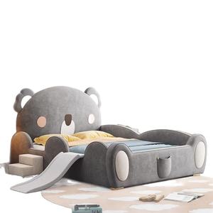 Juegos de muebles de dormitorio para niños de Metal de madera maciza, descuento al por mayor para pedidos a granel, Escuela para Niños, jardín de infantes, <span class=keywords><strong>Hotel</strong></span> moderno - Product Image 5