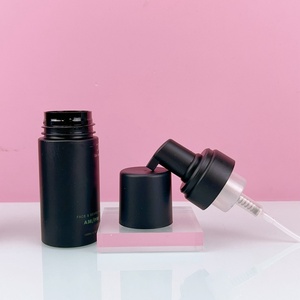 Stock PET Matte Mousse Foaming <b>Bottles</b> 100ml 120ml Black Foam <b>Bottle</b> for Face Cleanser Packaging Beauty Packaging - Product Image 2