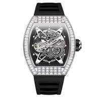 ONOLA 3838F 2025 Nouvelle montre mécanique vintage pour homme, résistante à l'eau, cadran en verre, aiguilles lumineuses