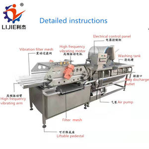 Machine à laver automatique pour le lavage des légumes et des fruits, avec <span class=keywords><strong>vortex</strong></span> tourbillon, appareil de lavage pour écolière, lattice et bulles - Product Image 5