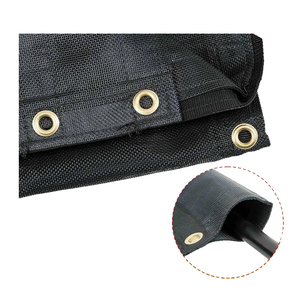 Dump Truck Mesh Tarp 7 X <strong>22</strong> ft Double Pocket Fits Manual or Electric Dump Truck System - Product Image 2