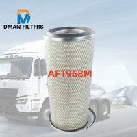 Filter Udara Berkualitas Tinggi Laris Manis Grosir AF1968M P153551 PA2705 WIX46883 85123524 untuk Mesin Truk Berat