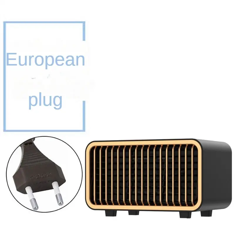 Nuovo riscaldatore casa piccolo ufficio riscaldamento da tavolo stufa elettrica ventilatore ad aria calda