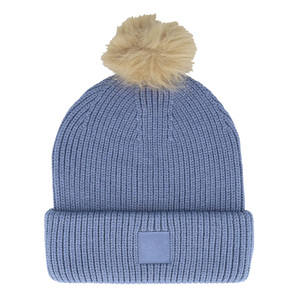 Bonnet à pompon de qualité supérieure au meilleur prix pour l'hiver, fabriqué au Pakistan, personnalisez votre propre bonnet à pompon professionnel. - Product Image 1