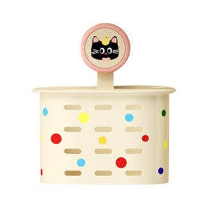 Wall Mounted Storage Basket Suction Cup Bathroom Cosmetics Organizer Rectangular Durable Home Use - Product Image 5