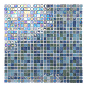 Piastrella in Vetro Mosaico Acquaris Sahe 30x30 Cm Finitura Iridescente per Decorazione Pareti e Pavimenti - Product Image 2