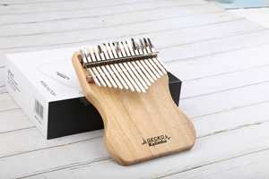 Kalimba Gecko K17CAP di Alta Qualità, 17 Tasti, Prezzo all'Ingrosso, Tono B, Kalimba in Legno di Canfora con Denti in Acciaio, Pianoforte a Pollice - Product Image 1