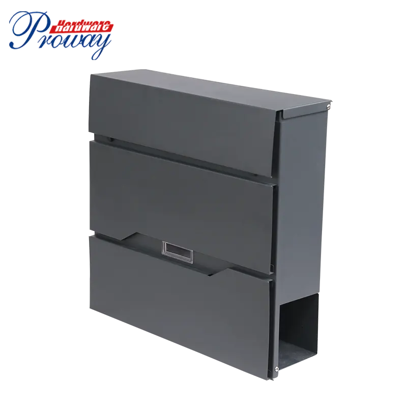 Factory Wholesale Letter Box Lock Wall Mount Mailbox With Competitive Price Custom Made Posting Boxes/