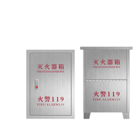 Boîtier électrique en acier inoxydable personnalisé armoire extincteur armoire métallique extérieure