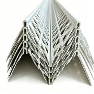 Perfil de Esquina de <span class=keywords><strong>PVC</strong></span> <span class=keywords><strong>con</strong></span> <span class=keywords><strong>Malla</strong></span> de Fibra de Vidrio para Protección de Esquinas - Product Image 3