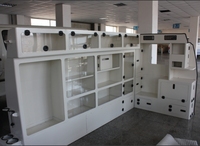 Processus de fabrication d'un cabinet intérieur en aluminium pour ambulance Sprinter Van