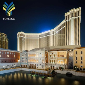 Mural Decorativo de <span class=keywords><strong>Pared</strong></span> para Hotel de Lujo Personalizado, Papel Tapiz de Estilo Moderno, Impermeable, para Proyectos de Renovación - El <span class=keywords><strong>Veneciano</strong></span> de Macao - Product Image 1