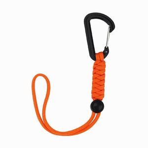 Al Aire Libre táctico Metal y Nylon para gancho mochila mosquetón Camping emergencia llavero Anti portátil - Product Image 2