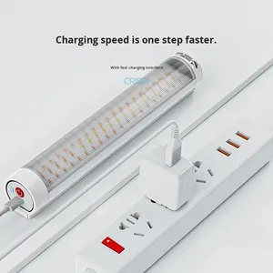 Nouvelle lampe LED d'urgence pour l'extérieur, lampe de camping, lampe longue à suspendre pour marché nocturne, <span class=keywords><strong>rechargeable</strong></span> - Product Image 2