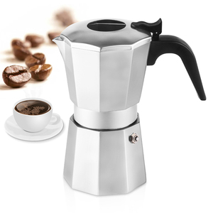 <span class=keywords><strong>Cafetera</strong></span> Espresso para Estufa, <span class=keywords><strong>Cafetera</strong></span> Moka de Aluminio de 4 Tazas, <span class=keywords><strong>Cafetera</strong></span> Italiana Clásica para el Hogar, la <span class=keywords><strong>Cocina</strong></span> y el Camping - Product Image 1