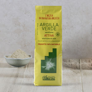 Arcilla Verde Ventilata 500gr Arcilla verde fina 100% natural en polvo ventilado para tratamientos faciales, corporales y capilares - Product Image 2