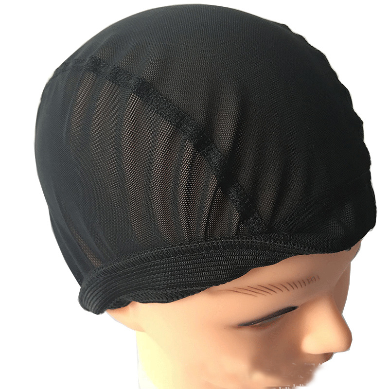 Фабричная дешевая безклеевая сетка для волос, подкладка из спандекса, эластичная сетка для изготовления париков, купольная шапочка для изготовления париков