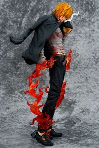 Nuovo prodotto un pezzo giocattoli in PVC sala nero demone del piede pazzo Vinsmoke Sanji sangue Anime Figure Action Figure <span class=keywords><strong>Manga</strong></span> - Product Image 5