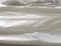 Rouleaux blancs et bâche en plastique blanche imperméable, bâche en PE coupe-vent pour tente / lona / bâche
