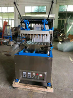 Machine automatique de fabrication de cornets de café, thé et crème glacée beignet comestible Machine de fabrication de biscuits gaufrettes