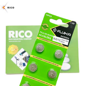 Good <b>Sale</b> Alkaline AG12 LR43 Button <b>Coin</b> Cell Battery <b>for</b> Toys Consumer Electronics Alarm Remote Control - Product Image 3