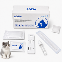 Kit de test rapide de l'antigène du virus de la panleucopénie féline (FPV) – Carte de diagnostic vétérinaire pour chats – Fournisseur en gros