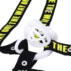 2025 nouvelle ceinture auxiliaire de <span class=keywords><strong>Cage</strong></span> de pénis TW, sangle élastique anti-arrêt de soutien pour la sangle de lanière de dispositif de chasteté de serrure de chasteté pour hommes - Product Image 3