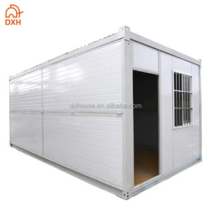 Refugio Plegable Personalizado, Campo de Refugiados, Casa de Campo Temporal, Almacenamiento Temporal, Casa Contenedor Plegable Portátil de 20 pies - Product Image 4